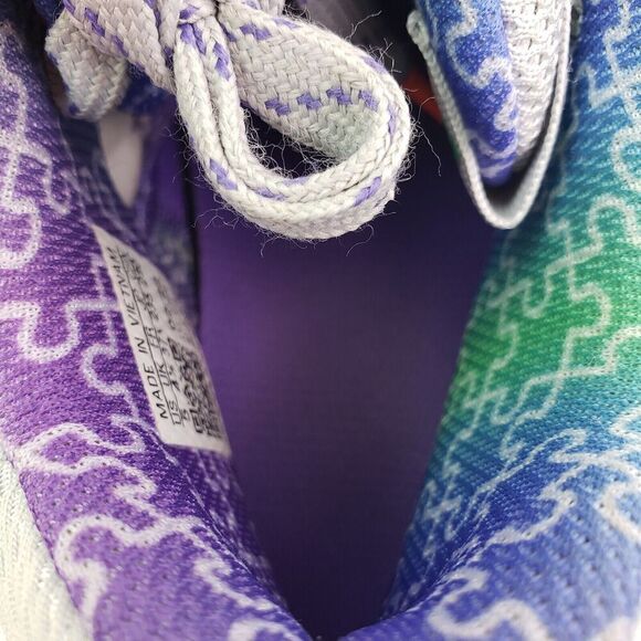 Adidas D.O.N. Issue 3 Autism Speaks Awareness Boys Size 5Y Basketball Shoes - Picture 13 of 14